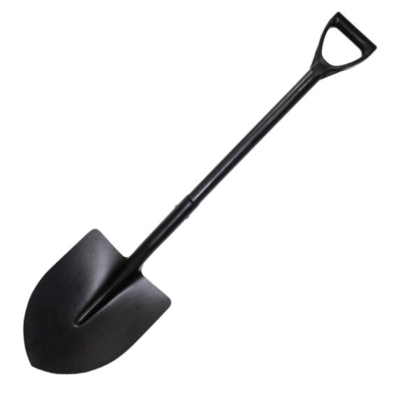 Contractor No 3 Round Mouth Fibreglass D Handle Shovel