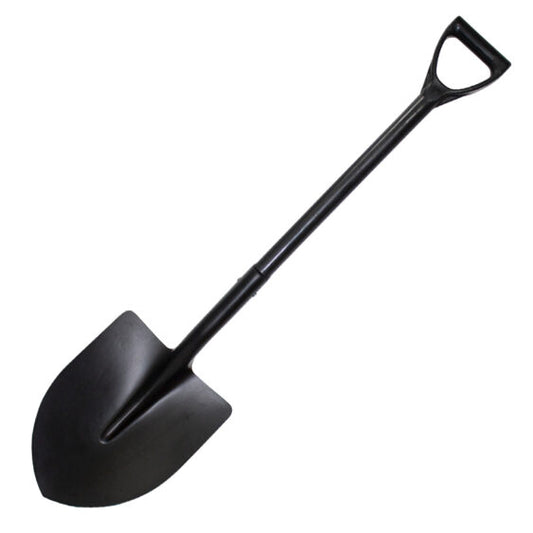Contractor No 3 Round Mouth Fibreglass D Handle Shovel